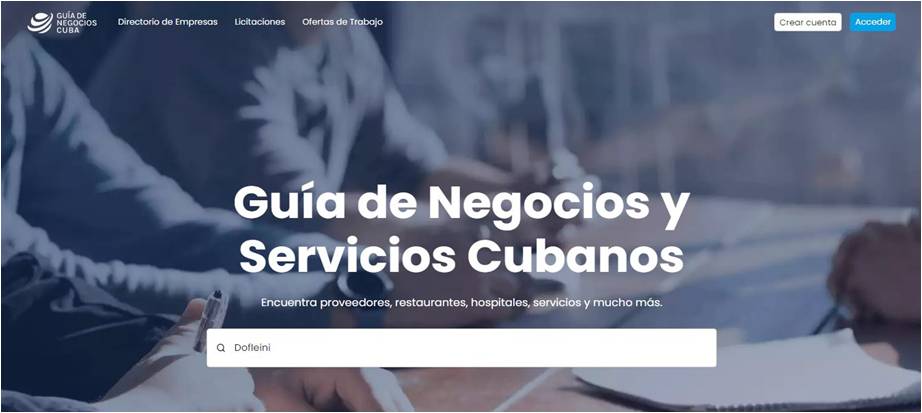 «La Guía Cubana de Negocios». Herramienta informática al servicio de la economía 0 (0)