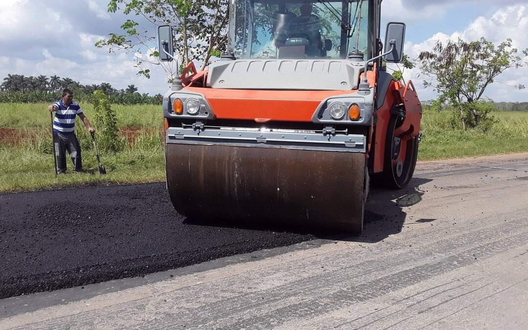 Avanzan los trabajos de pavimentación y fresado en Batabanó 0 (0)