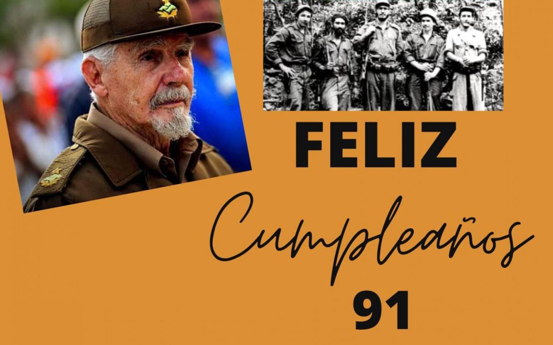 » Feliz cumpleaños 91 al Comandante de la Revolución, Ramiro Valdés Menéndez». 0 (0)