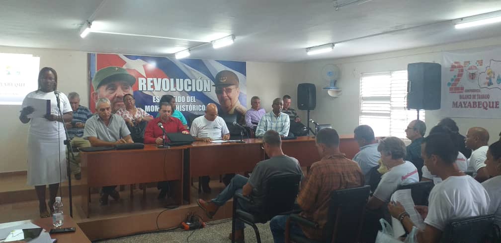 “El Sindicato de Trabajadores de la Construcción de Mayabeque efectuó su Conferencia”. 0 (0)